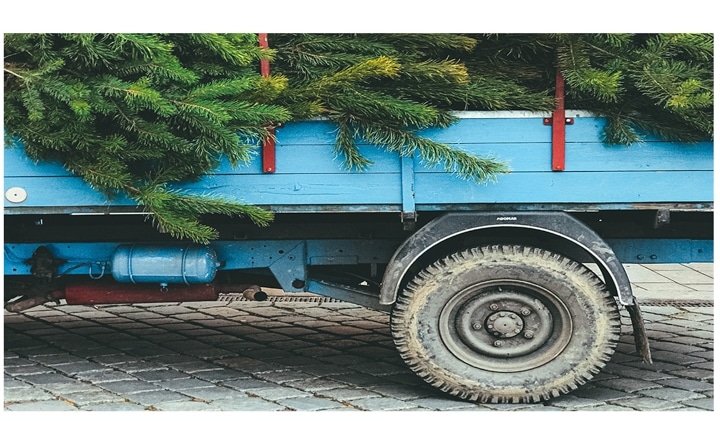 Primer plano de un camión