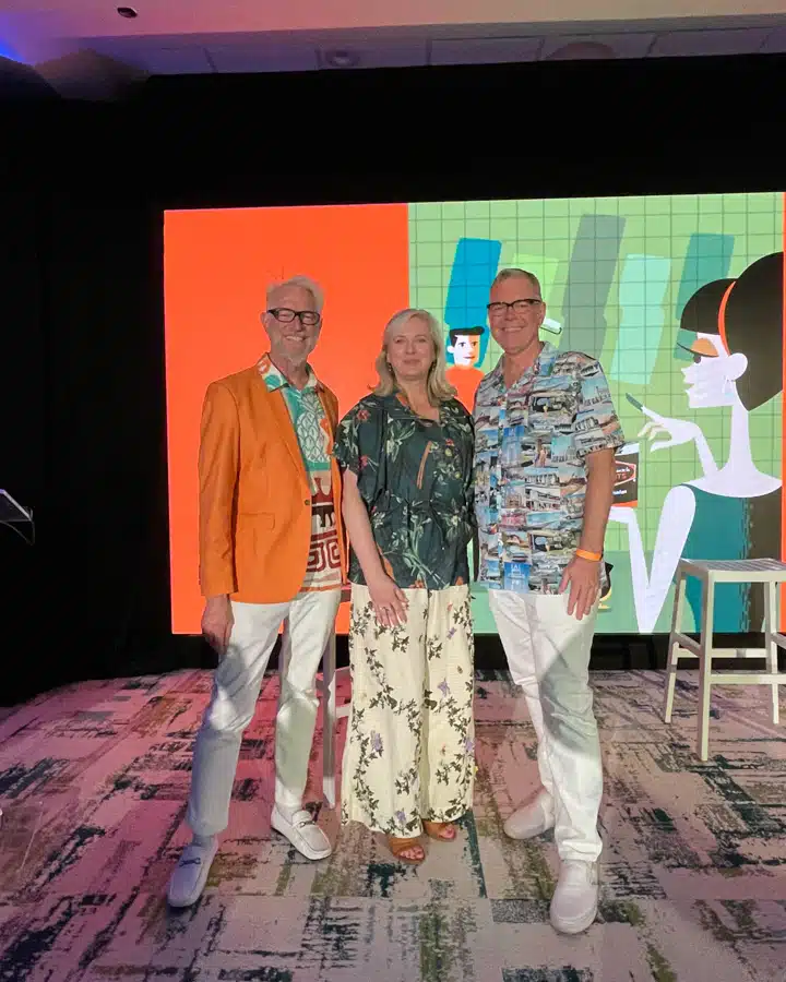 A group of people posing for the camera