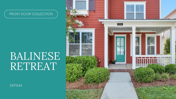 A sign in front of a house