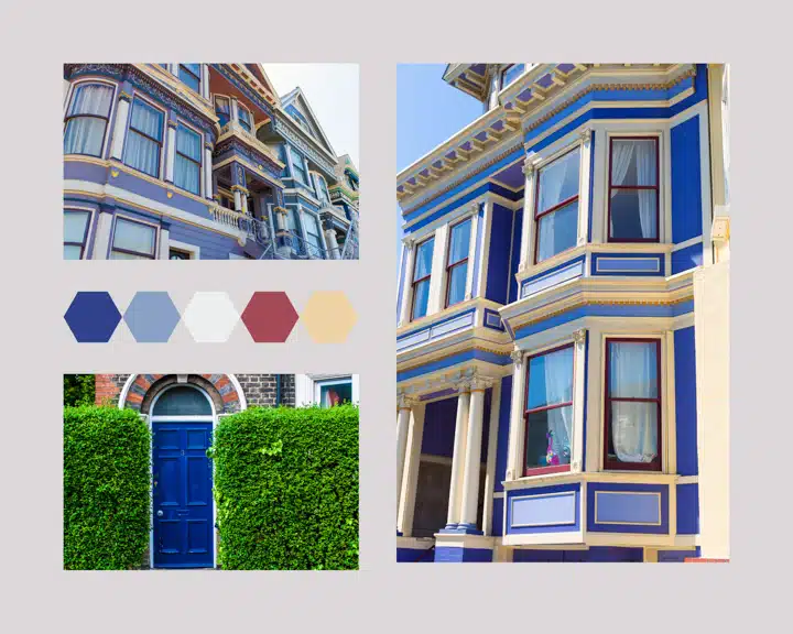 A close up of a building