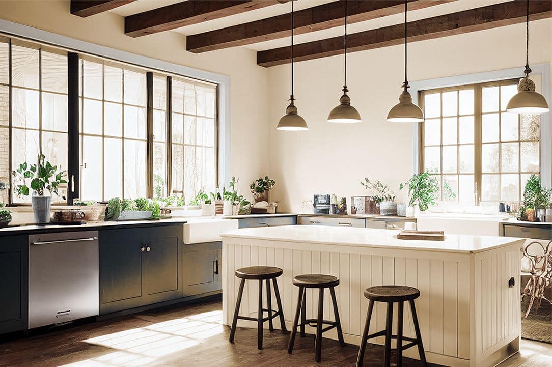 Una mesa de comedor frente a una ventana