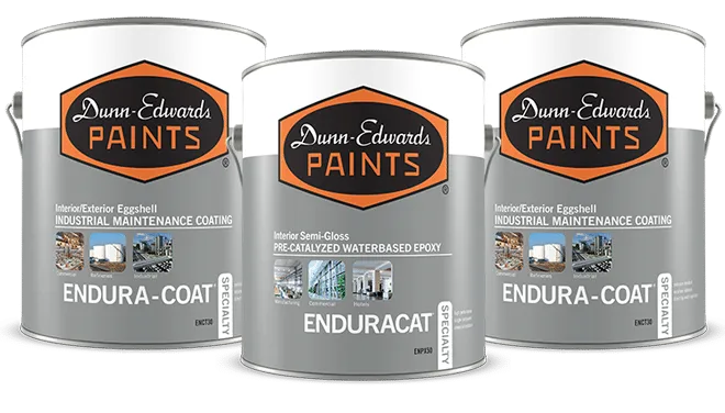 Latas de pintura industrial Dunn-Edwards