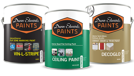 Latas de pinturas especiales Dunn-Edwards