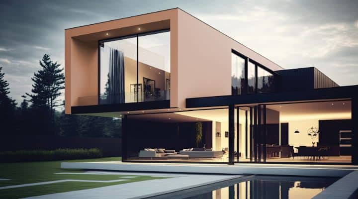 A view of a building