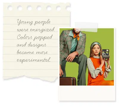 couple in photo with note to the side