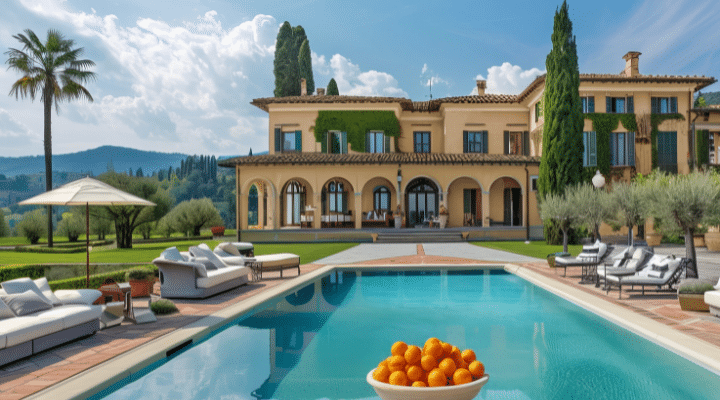 A group of people performing on a counter