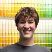A person smiling for the camera