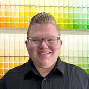 A man smiling for the camera