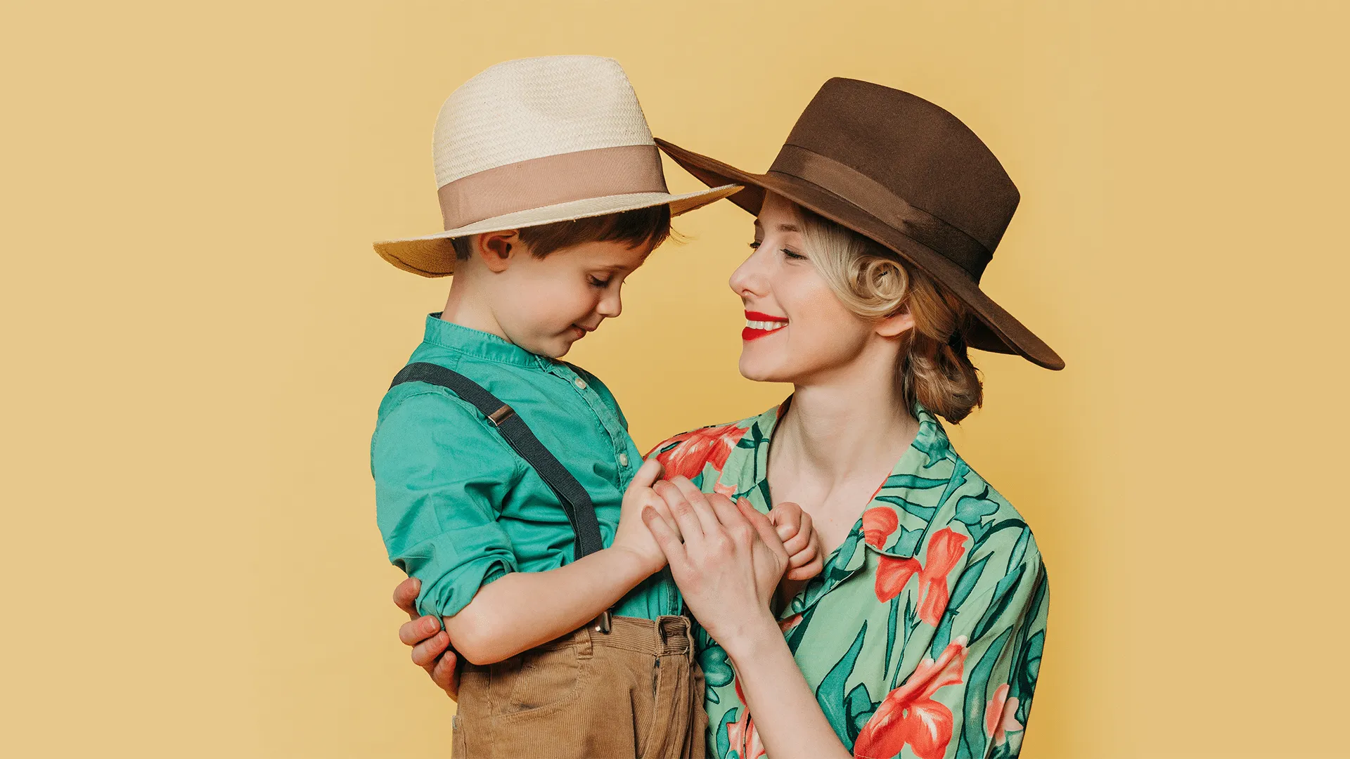 1935 mother-and-son