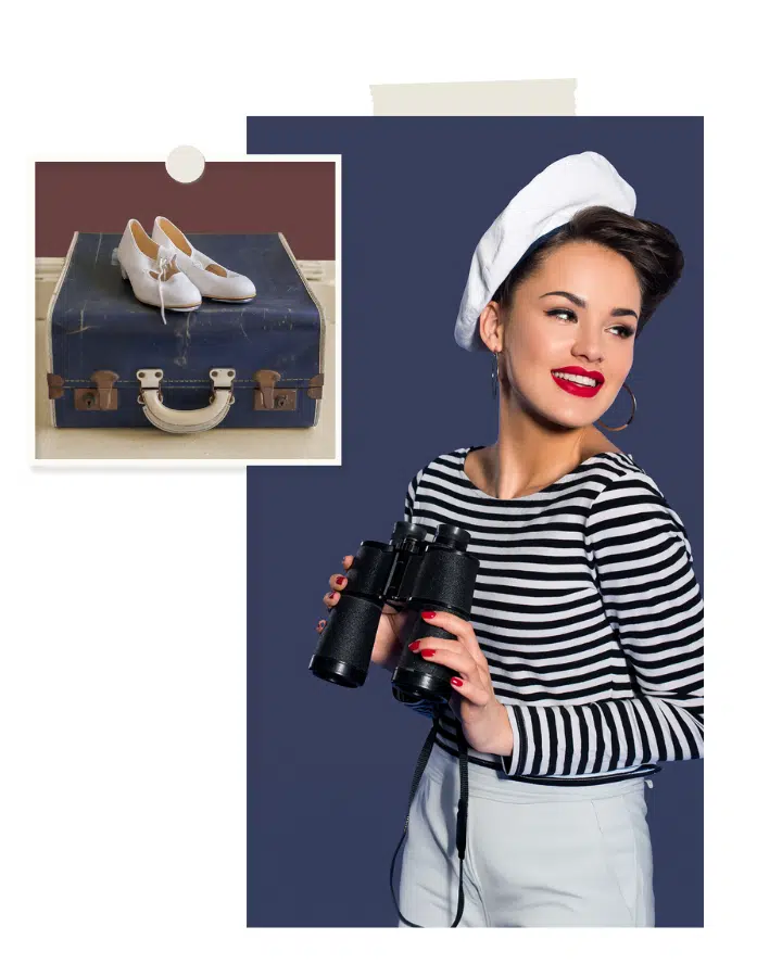 A person posing for the camera