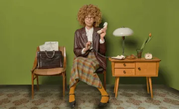 A person sitting on the floor