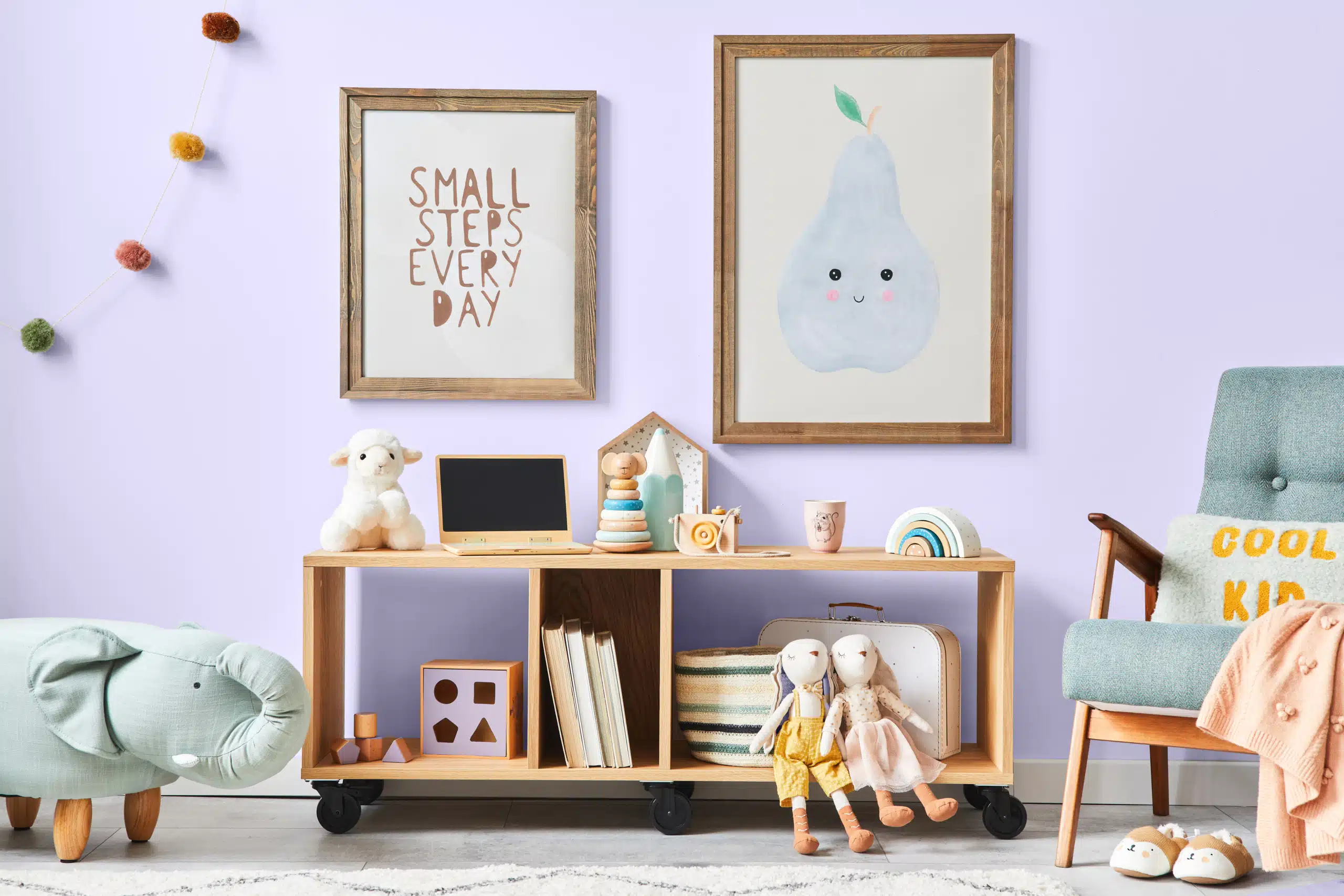 Lavender Sky Kids Room